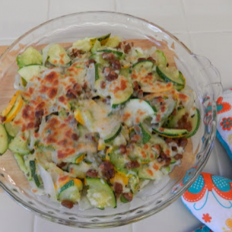 Summer Squash Gratin