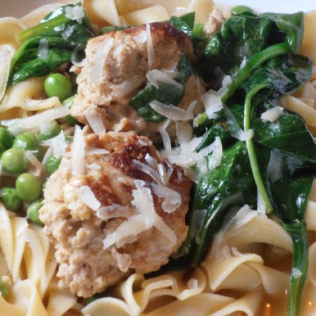 PORK & RICOTTA MEATBALLS IN PARMESAN BROTH