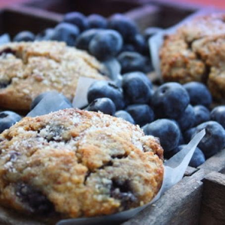 Grain Free Blueberry Muffins