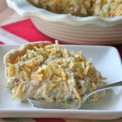 Warm Chicken Salad Pie
