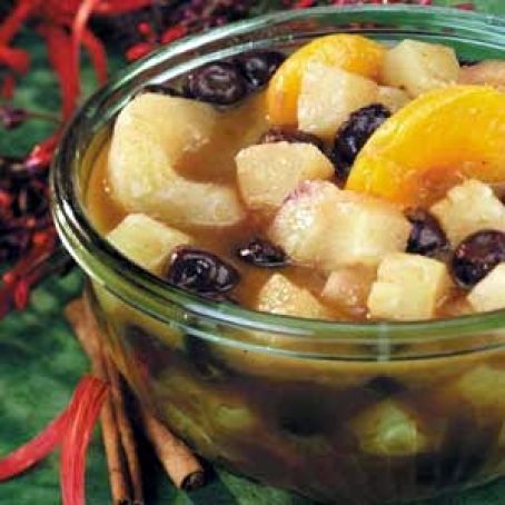 Hot Curried Fruit