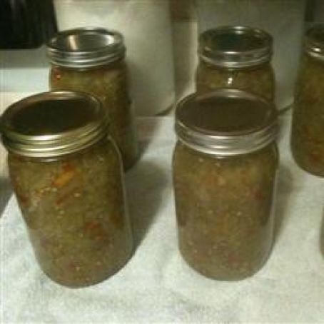 Green Tomato Relish