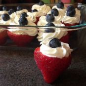 Cream Cheese Filled Strawberries