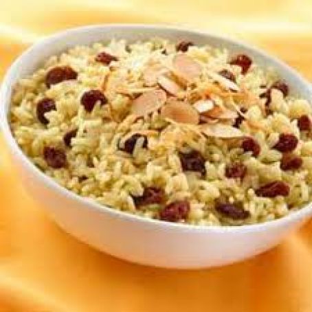 WILD RICE WITH CURRANTS AND SCALLIONS