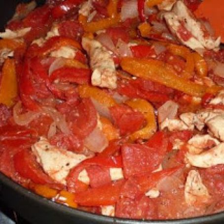 Fire Roasted Pepper Chicken