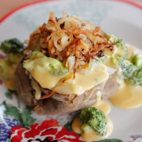 Broccoli Cheese Baked Potatoes