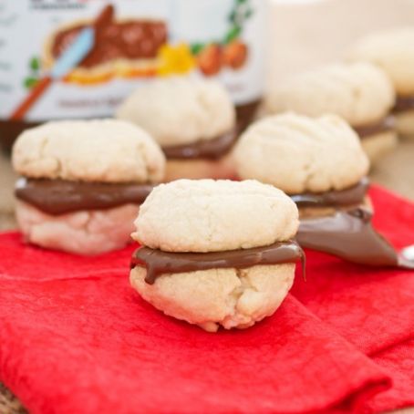 Nutella Sandwich Cookies