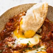 Shakshuka (Middle Eastern Poached or Baked Eggs)