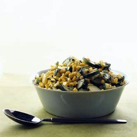 Corn and Zucchini Sauté