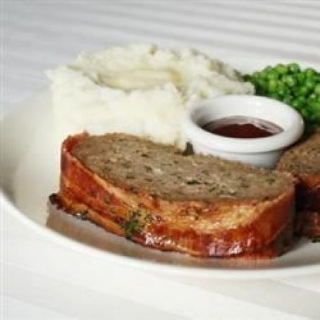 Mediterranean Meatloaf (Prosciutto wrapped)