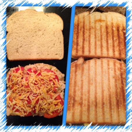 Chicken (or Turkey) Salad Panini