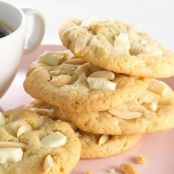 Almond White Chocolate Chunk Cookies