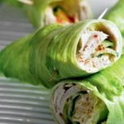 TACOS DE LECHUGA CON POLLO