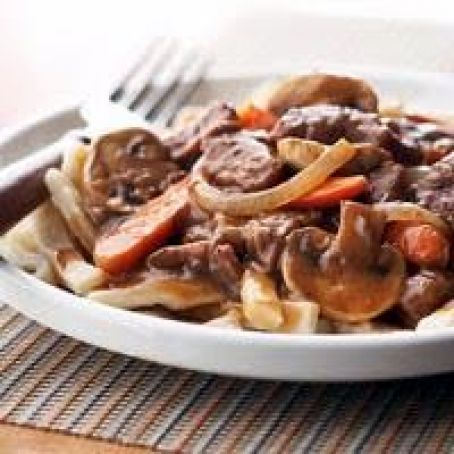 Simple Beef and Noodles