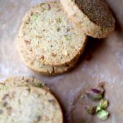 Pistachio Shortbread Cookies