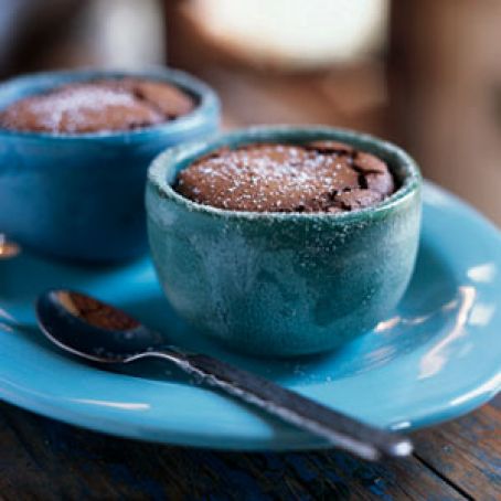 Mexican Chocolate Soufflés