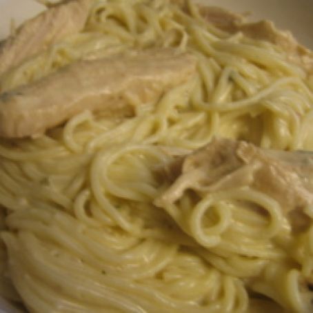 Crockpot Angel Hair Chicken