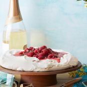 Raspberry Curd Pavlova Recipe