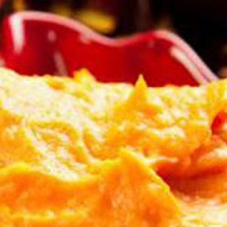 Garlic and Chive Mashed Sweet Potatoes