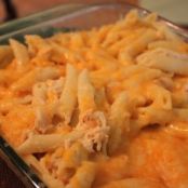 Cheesy Chicken Ranch Pasta Bake - Sidetracked Sarah