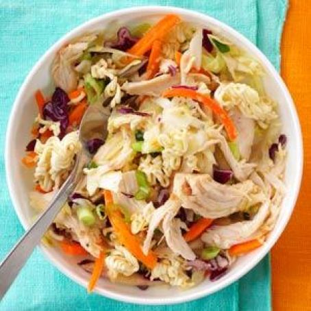 Easy Asian-Style Chicken Slaw Recipe