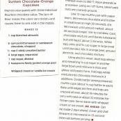 SUNKEN CHOCOLATE-ORANGE CUPCAKES