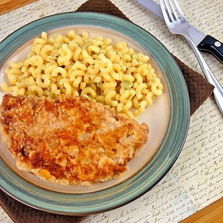 Saltine Cracker Pork Chops