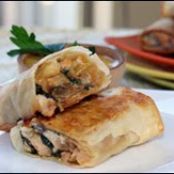 Cheesy Chicken Egg Rolls