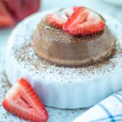 Dark Chocolate Panna Cotta