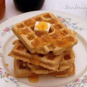 Light and Fluffy Whole Wheat Waffles