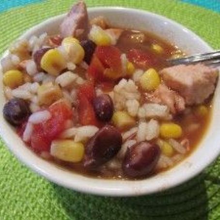 Chicken Burrito Soup
