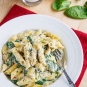 Spinach and Artichoke Dip Pasta