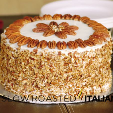 Spiced Carrot Cake with Toasted Pecans