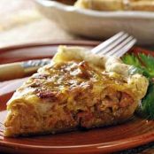 Canadian Bacon Onion Quiche