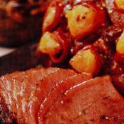 Chiled Pineapple Maple Baked Ham