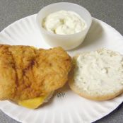 Fish Sandwich with Homemade Tartar Sauce