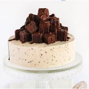 Fudge Brownie & Cookie Dough Cake