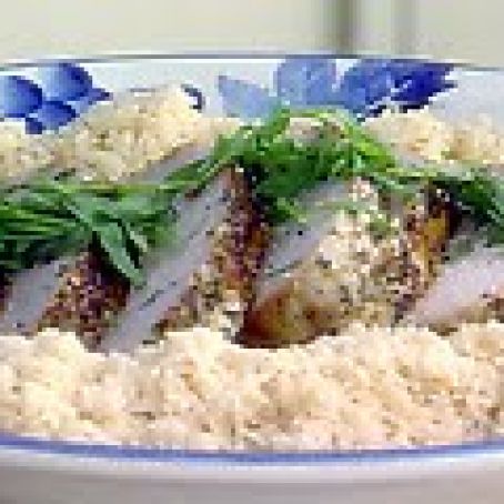 Herbed Pork Roast and Creamy Mushroom Gravy