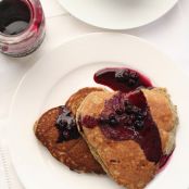 pancake - chia seed blender pancakes