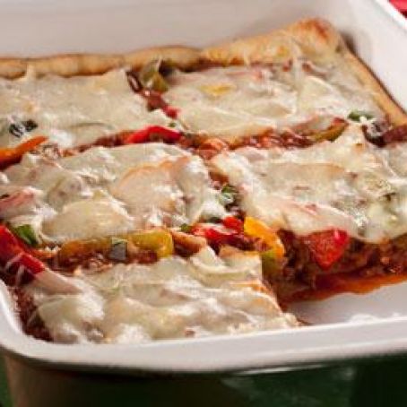 Deep Dish Pizza Casserole