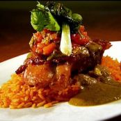 Pollo Ciudad with Pickled Tomato Salsa