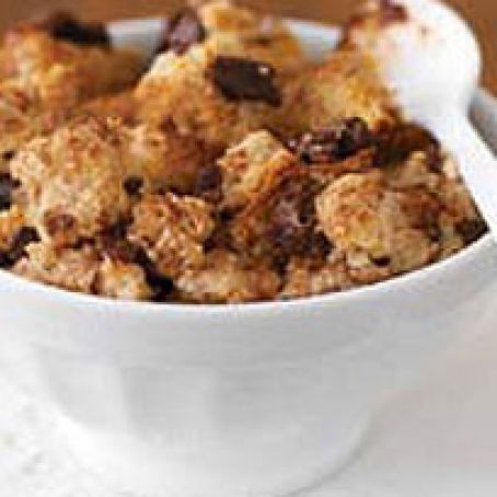 Rustic Chocolate-Cinnamon Bread Pudding