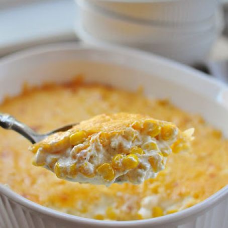 Creamy Cheesy Corn Casserole