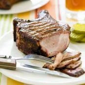 PERFECT SMOKED DOUBLE THICK PORK CHOPS