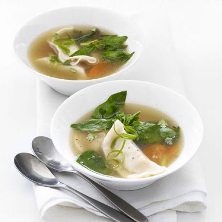 Chinese Dumpling Soup