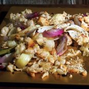 Roasted Onions with Gruyere Croutons