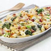 Cheesy Ham & Broccoli Pasta Bake
