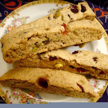 Biscotti with a Persian Twist