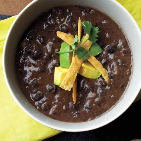 Spicy Black Bean Soup