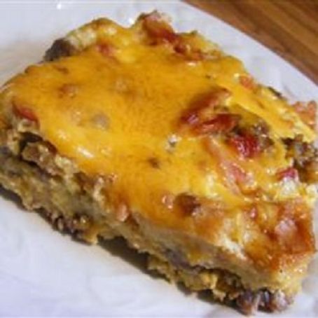 Christmas Breakfast Sausage Casserole